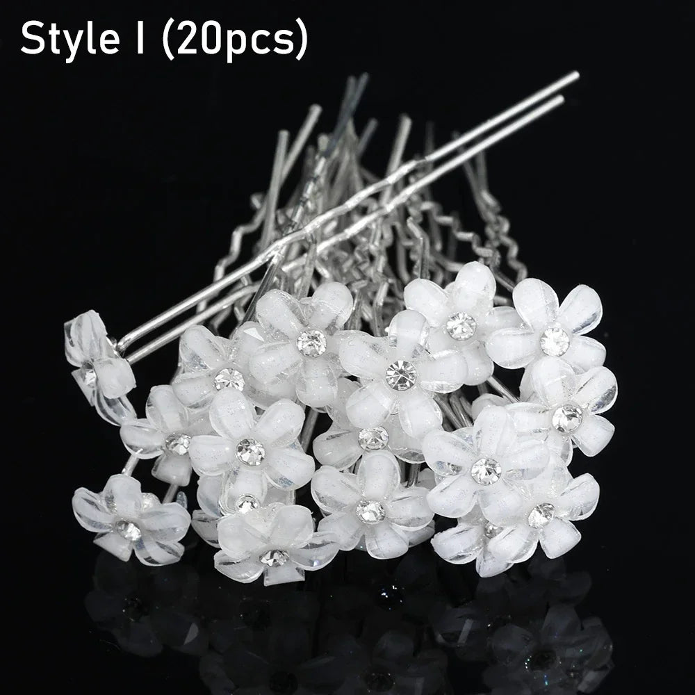 Pearl Rhinestone Bridal Hair Comb