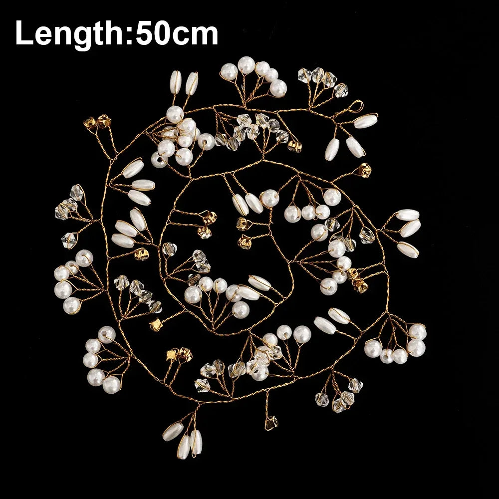 Pearl Rhinestone Bridal Hair Comb