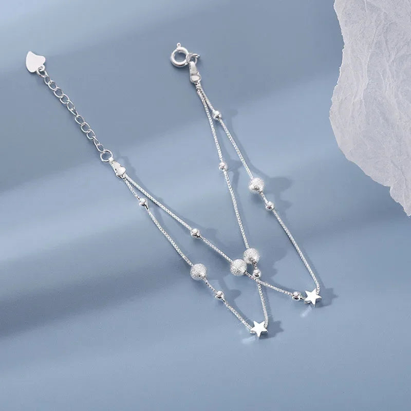 Sterling Silver Star Bracelet