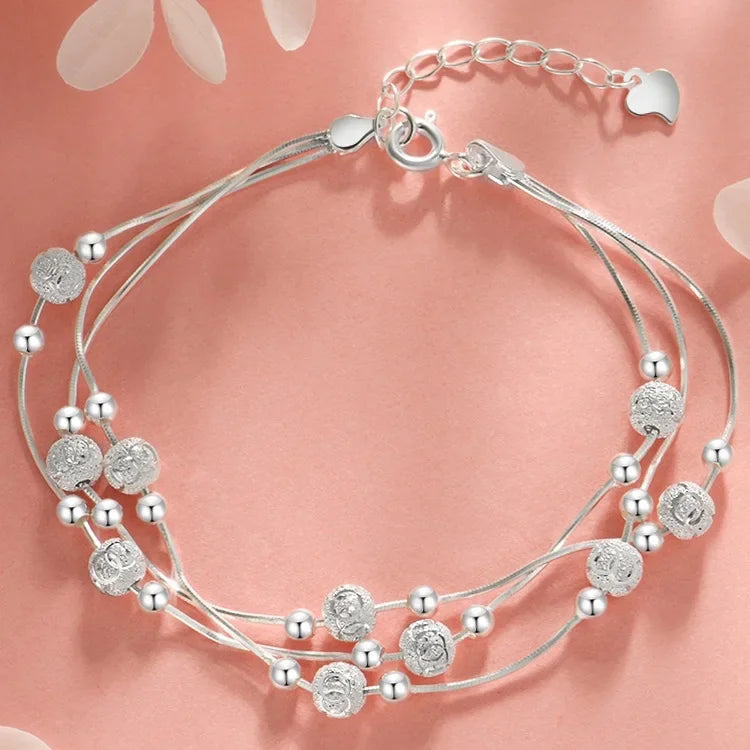 Sterling Silver Star Bracelet