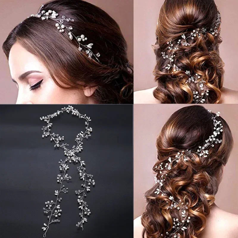 Pearl Rhinestone Bridal Hair Comb