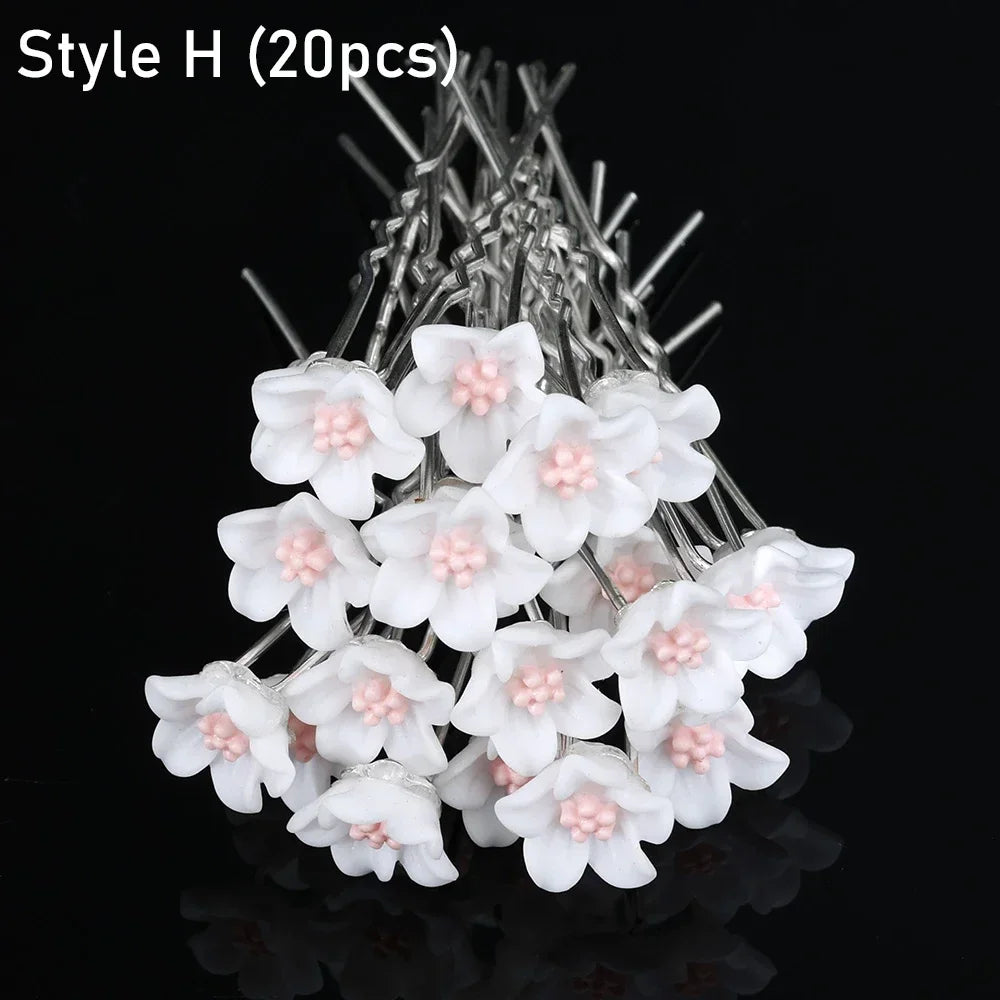 Pearl Rhinestone Bridal Hair Comb