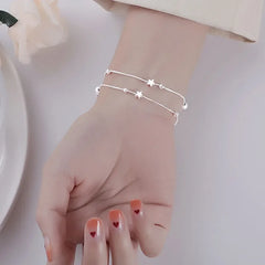 Sterling Silver Star Bracelet