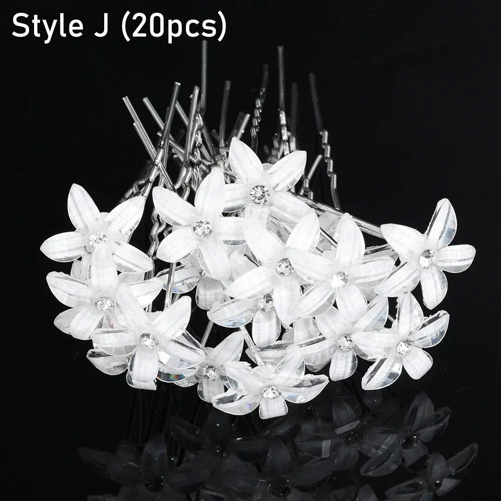 Pearl Rhinestone Bridal Hair Comb