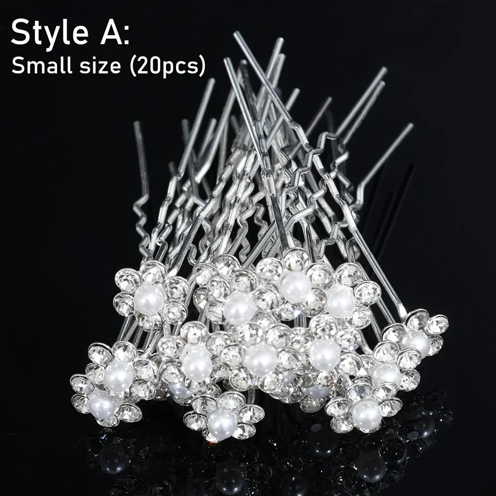 Pearl Rhinestone Bridal Hair Comb