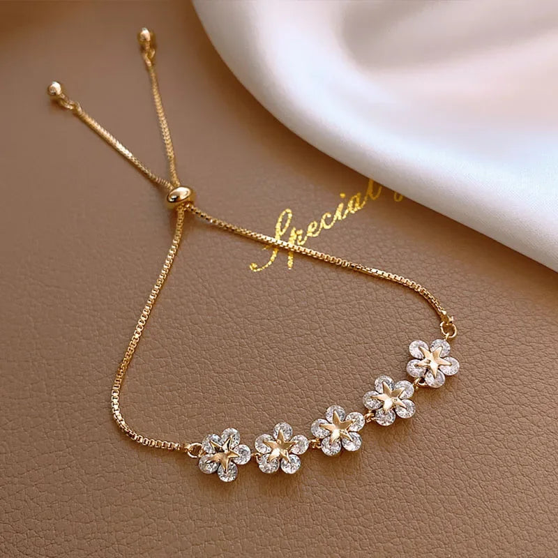 Sterling Silver Star Bracelet