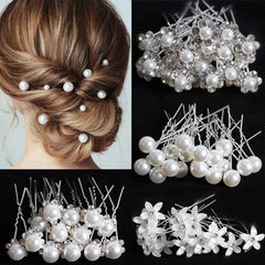 Pearl Rhinestone Bridal Hair Comb