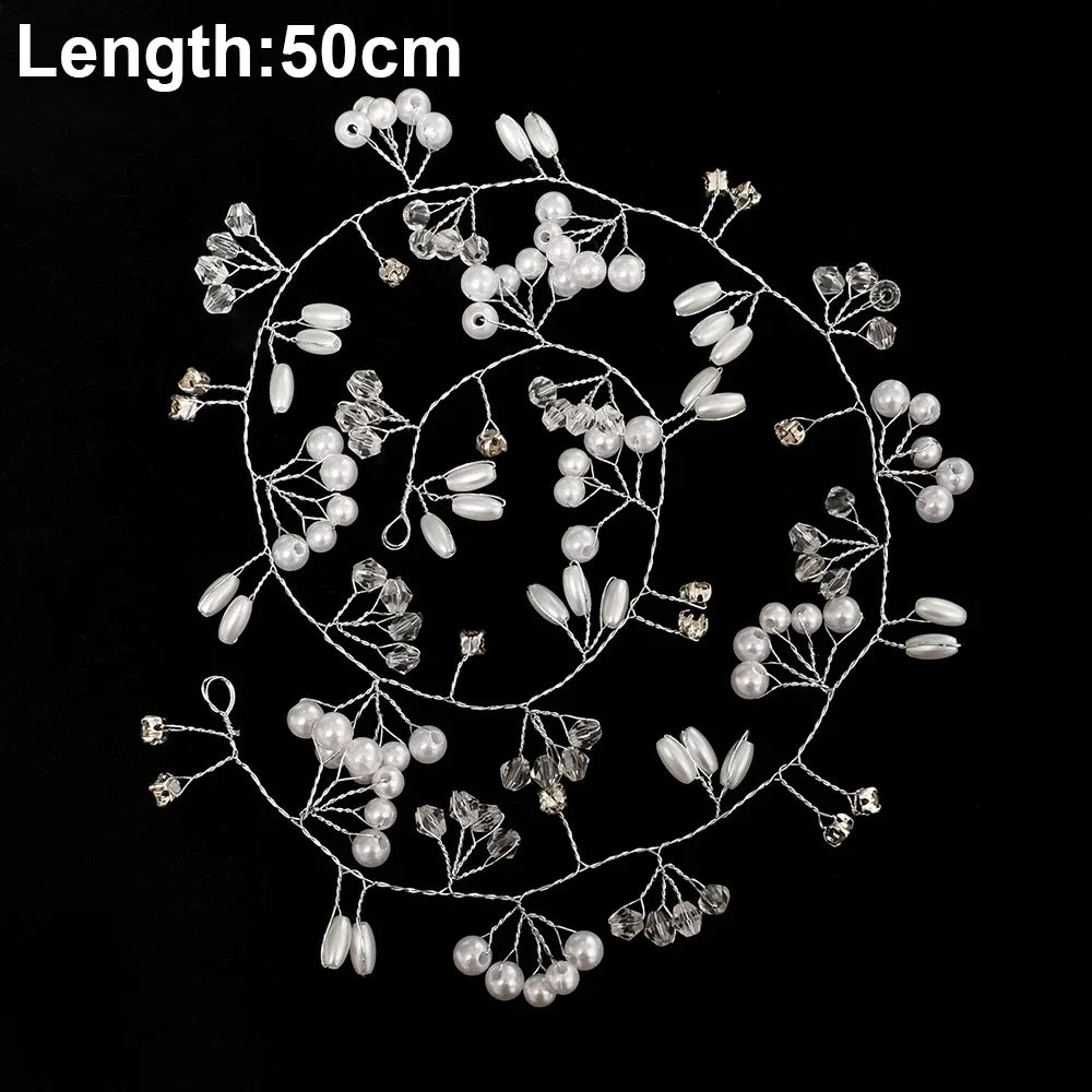 Pearl Rhinestone Bridal Hair Comb