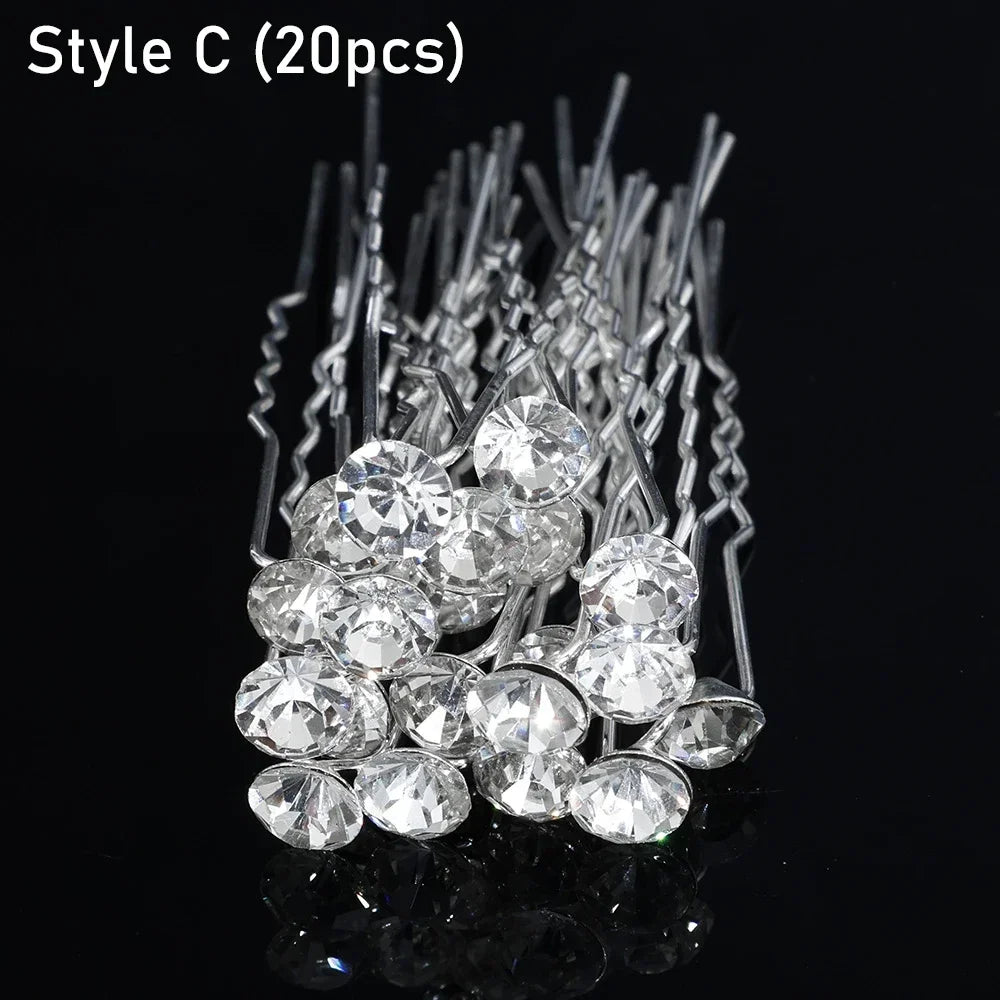 Pearl Rhinestone Bridal Hair Comb