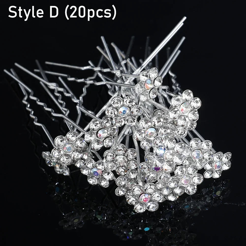 Pearl Rhinestone Bridal Hair Comb