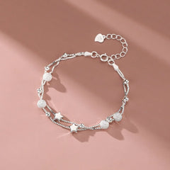 Sterling Silver Star Bracelet